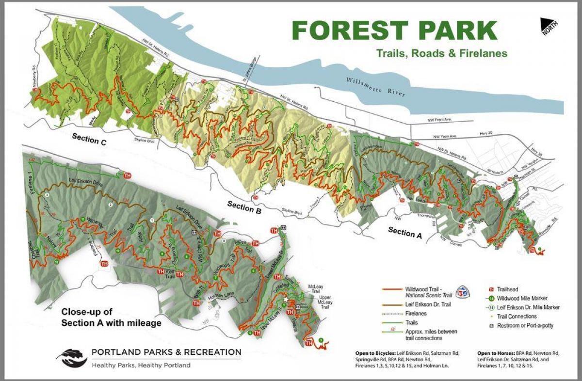 mapu Forest Park Portland Oregon