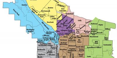 Mapu Portland a okolie